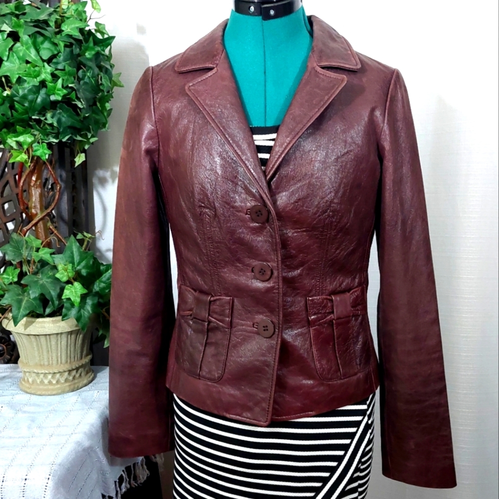 Arden B leather jacket